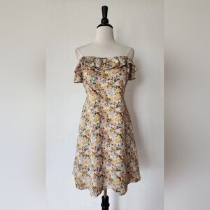 Floral Off-Shoulder Dress